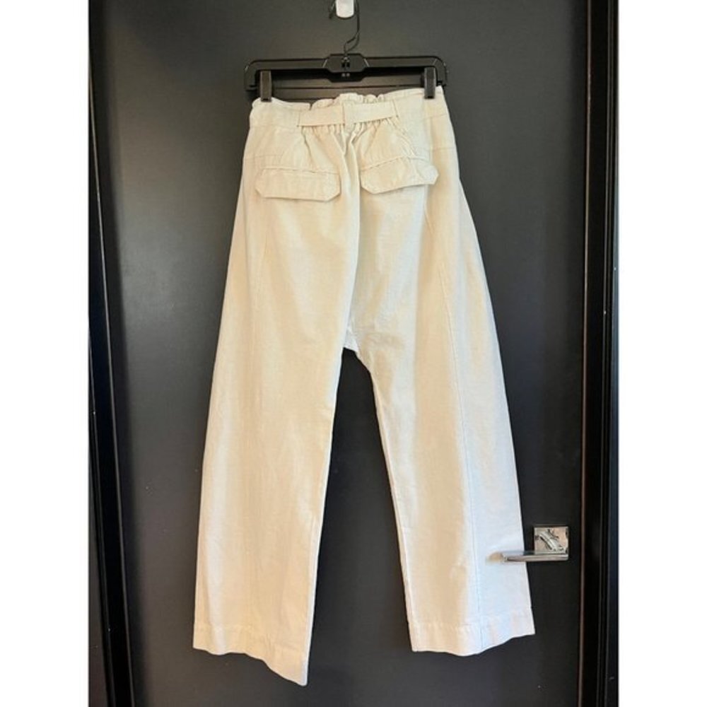 NWOT FREE PEOPLE Sky Rider Straight Leg Paperbag Pants SIZE S - Picture 6 of 9